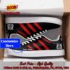 The Notorious B.I.G. Blue Stripes Personalized Name Adidas Stan Smith Shoes