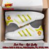 Scorpions Yellow Stripes Style 3 Adidas Stan Smith Shoes