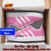 U2 Blue And Yellow Stripes Personalized Name Adidas Stan Smith Shoes