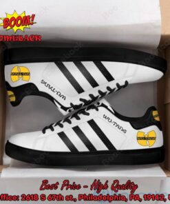 Wu-Tang Clan Black Stripes Style 1 Adidas Stan Smith Shoes