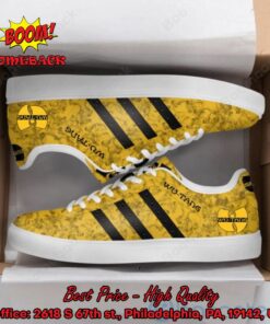 Wu-Tang Clan Black Stripes Style 2 Adidas Stan Smith Shoes