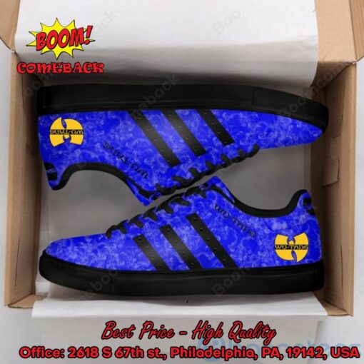 Wu-Tang Clan Black Stripes Style 3 Adidas Stan Smith Shoes