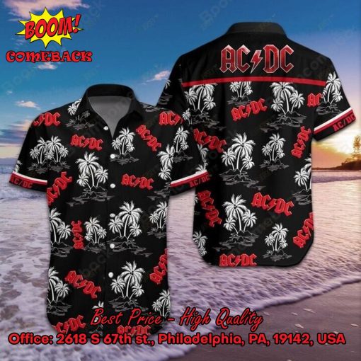 AC DC band Hawaiian shirt