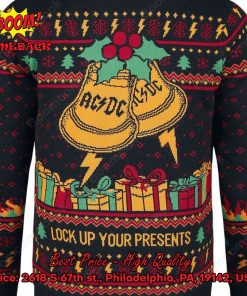 ACDC Rock Band Look Up Your Presents Christmas Jumper