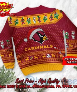 arizona cardinals grateful dead santa hat ugly christmas sweater 3 Kic2M