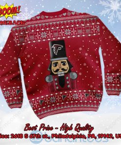 atlanta falcons nutcracker not a player i just crush alot ugly christmas sweater 3 XHXcA