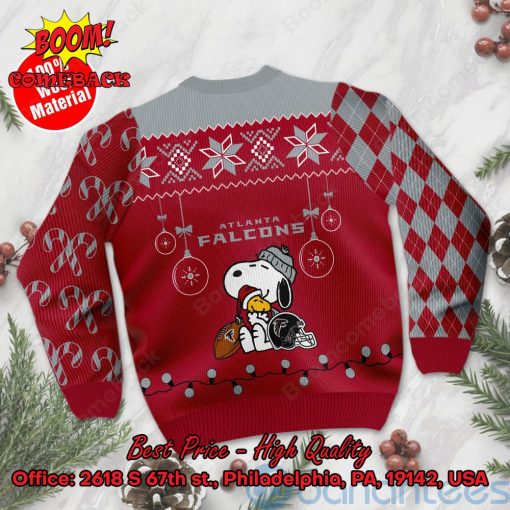 Atlanta Falcons Peanuts Snoopy Ugly Christmas Sweater