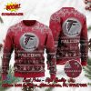 Atlanta Falcons Santa Claus On Chimney Ugly Christmas Sweater