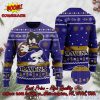 Baltimore Ravens Nutcracker Not A Player I Just Crush Alot Ugly Christmas Sweater