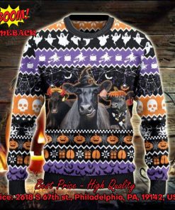 black angus witch hat halloween ugly christmas sweater 2 ZDEVd