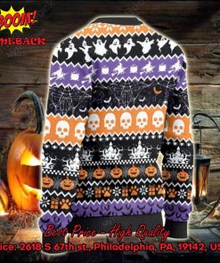 border collies witch hat halloween ugly christmas sweater 3 QA7Tp