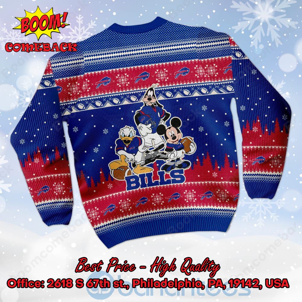 Buffalo Bills 3D Printed Ugly Christmas Sweater