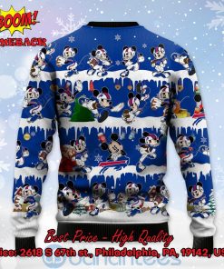 buffalo bills mickey mouse postures style 2 ugly christmas sweater 3 yKmps