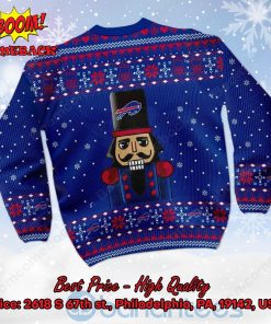 buffalo bills nutcracker not a player i just crush alot ugly christmas sweater 3 Uu0HN