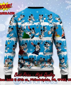carolina panthers mickey mouse postures style 2 ugly christmas sweater 3 7Dth1