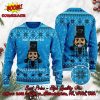 Carolina Panthers Mickey Mouse Postures Style 2 Ugly Christmas Sweater