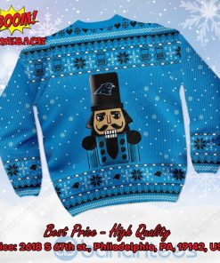 carolina panthers nutcracker not a player i just crush alot ugly christmas sweater 3 6t2S4