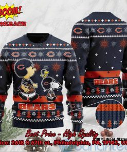 Chicago Bears Charlie Brown Peanuts Snoopy Ugly Christmas Sweater
