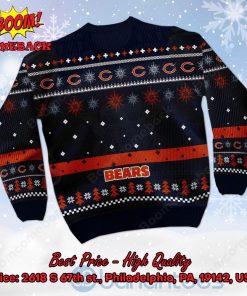 chicago bears charlie brown peanuts snoopy ugly christmas sweater 3 QomXv