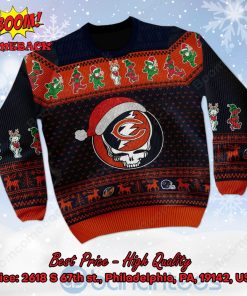 chicago bears grateful dead santa hat ugly christmas sweater 2 tW3TC