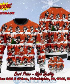 Chicago Bears Mickey Mouse Postures Style 2 Ugly Christmas Sweater