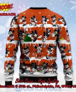 chicago bears mickey mouse postures style 2 ugly christmas sweater 3 tgKxI