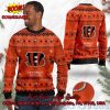 Cincinnati Bengals Disney Characters Personalized Name Ugly Christmas Sweater