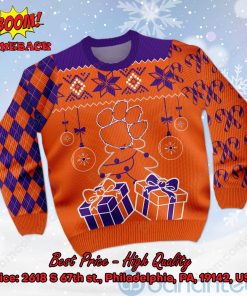clemson tigers christmas gift ugly christmas sweater 2 w8yNC