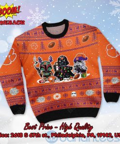 clemson tigers star wars ugly christmas sweater 2 BcoMv