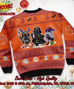 clemson tigers star wars ugly christmas sweater 3 ncyXL