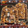 Creepy Brahman Cattle Halloween Ugly Christmas Sweater