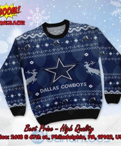 dallas cowboys big logo ugly christmas sweater 2 s8rFL