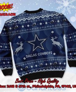 dallas cowboys big logo ugly christmas sweater 3 C6pCp