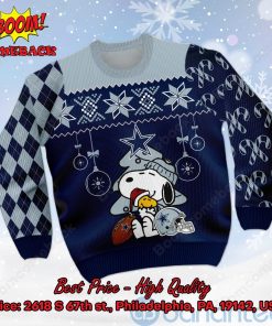dallas cowboys peanuts snoopy ugly christmas sweater 2 vndDf
