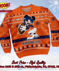 denver broncos mickey mouse ugly christmas sweater 2 0Ea8J