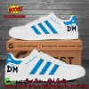 Depeche Mode Enjoy The Silence Blue Stripes Style 2 Adidas Stan Smith Shoes