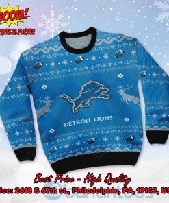 detroit lions big logo ugly christmas sweater 2 OHuD9