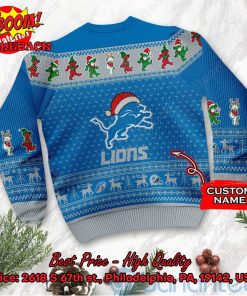 detroit lions grateful dead santa hat ugly christmas sweater 3 d445q