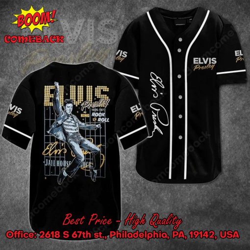 Elvis Presley Rock Baseball Jersey