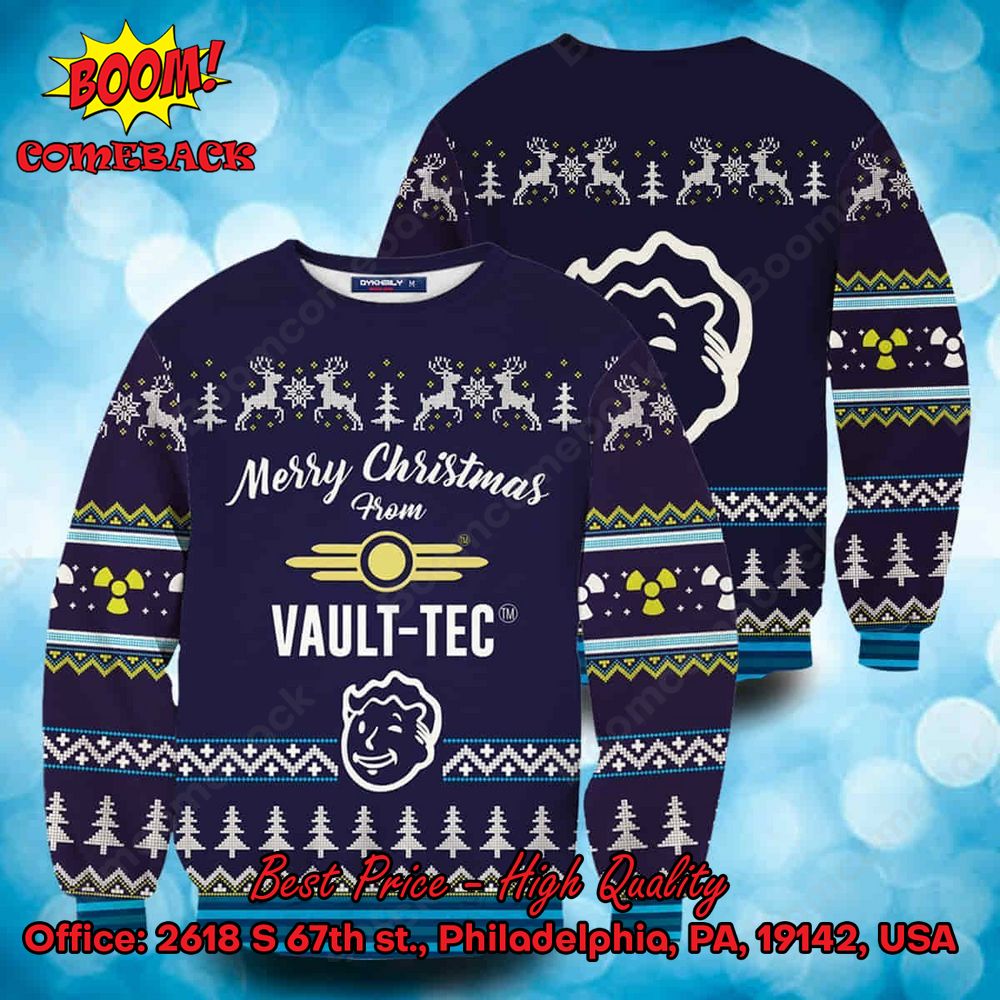 Fallout Christmas Unisex Wool Sweater