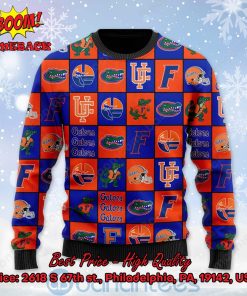 florida gators logos ugly christmas sweater 2 SsRXG