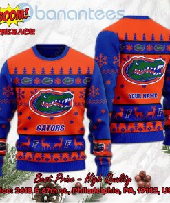 Florida Gators Personalized Name Ugly Christmas Sweater