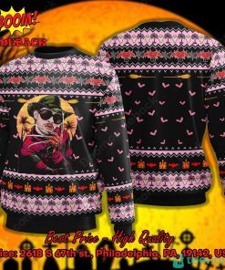 Freddy Kruge Benito Bad Bunny Halloween Ugly Christmas Sweater