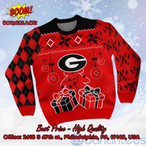 Georgia Bulldogs Christmas Gift Ugly Christmas Sweater