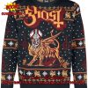 Ghost Rock Band Castle Sleigh Christmas Jumper