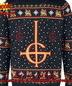 ghost rock band christmas jumper 3 XMX0O