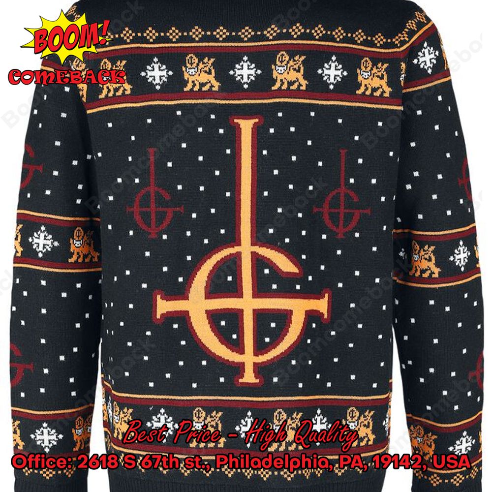 Ghost Band Ugly Christmas Sweater – Teepital – Everyday New Aesthetic  Designs