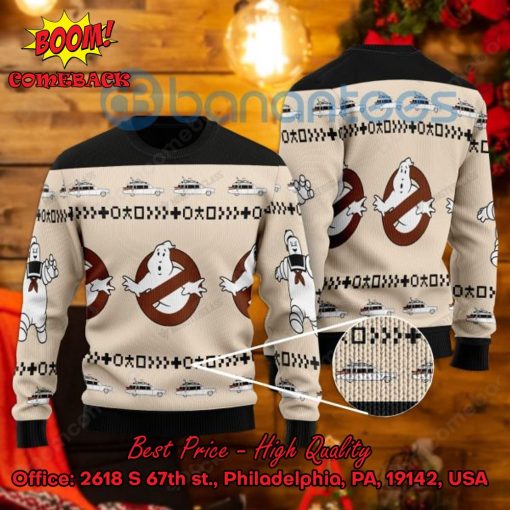 Ghostbusters Happy Halloween Christmas Sweater