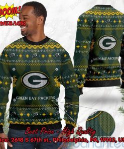 Green Bay Packers Big Logo Ugly Christmas Sweater