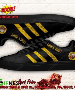 guns n roses yellow stripes style 5 adidas stan smith shoes 3 Zp703